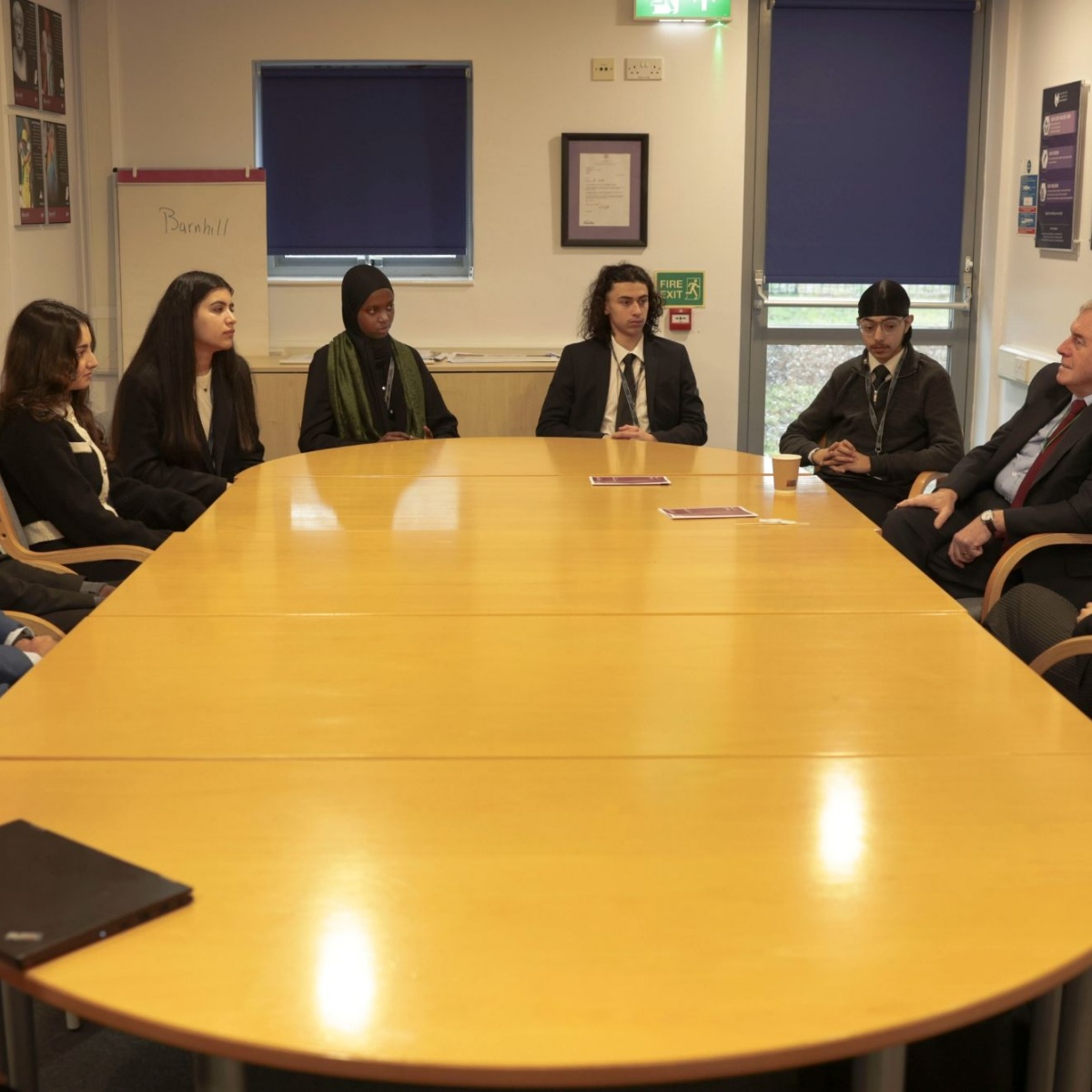 The Rt Hon John McDonnell MP visits Barnhill - Barnhill Community High ...